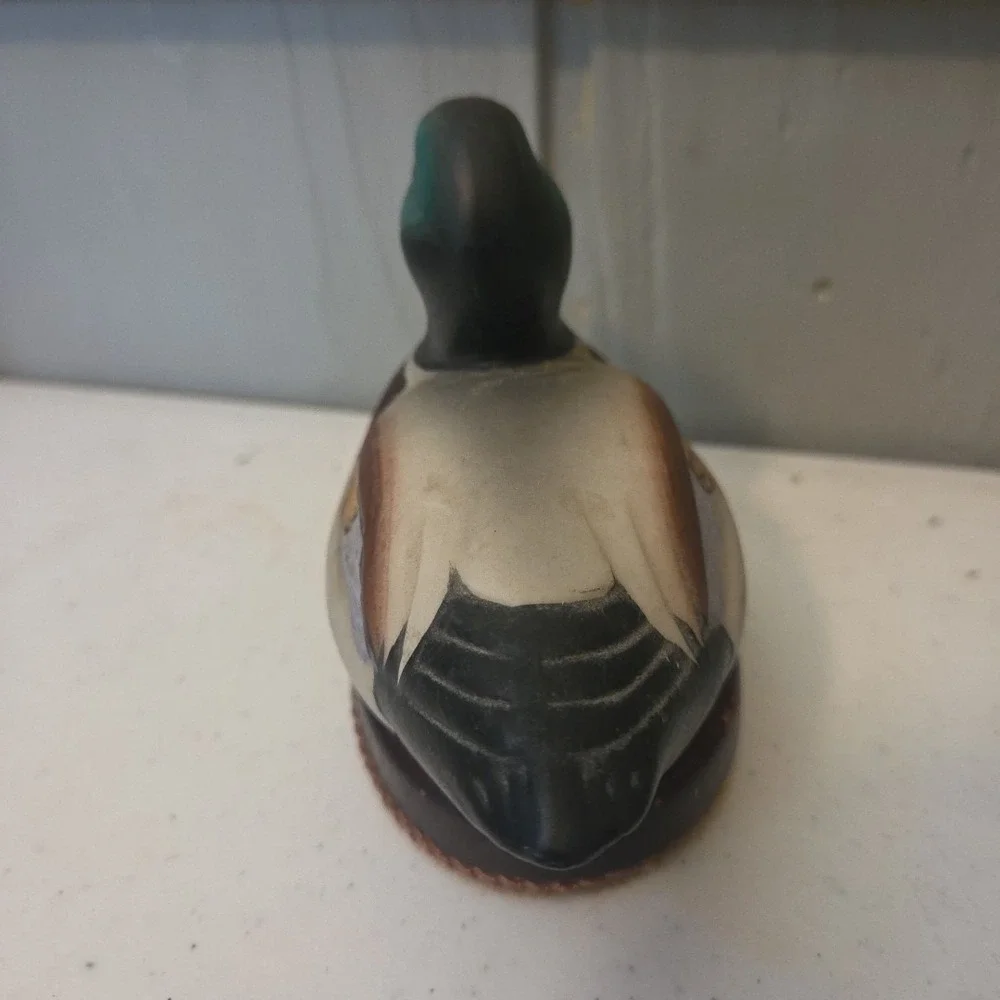Ceramic Duck Shoe Polisher Buffer Lint Remover Vintage Man Cave Barbershop Decor